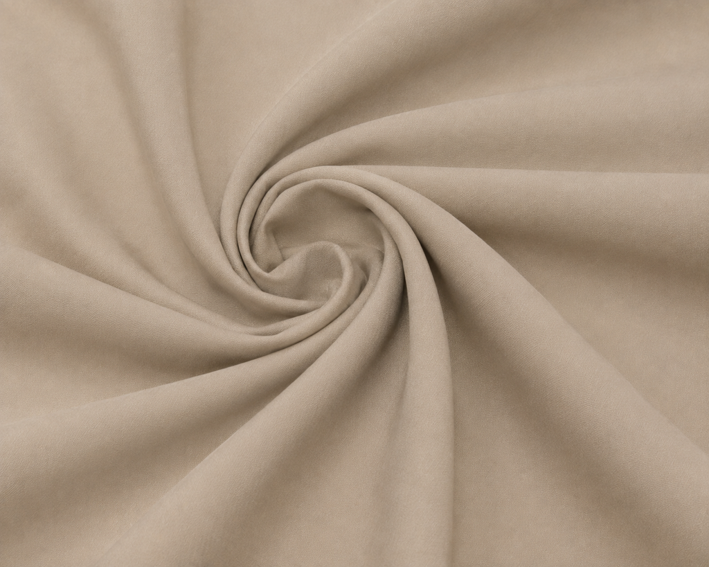 AW Classic Blended Wash & Wear fabric in Almond Beige Close Up