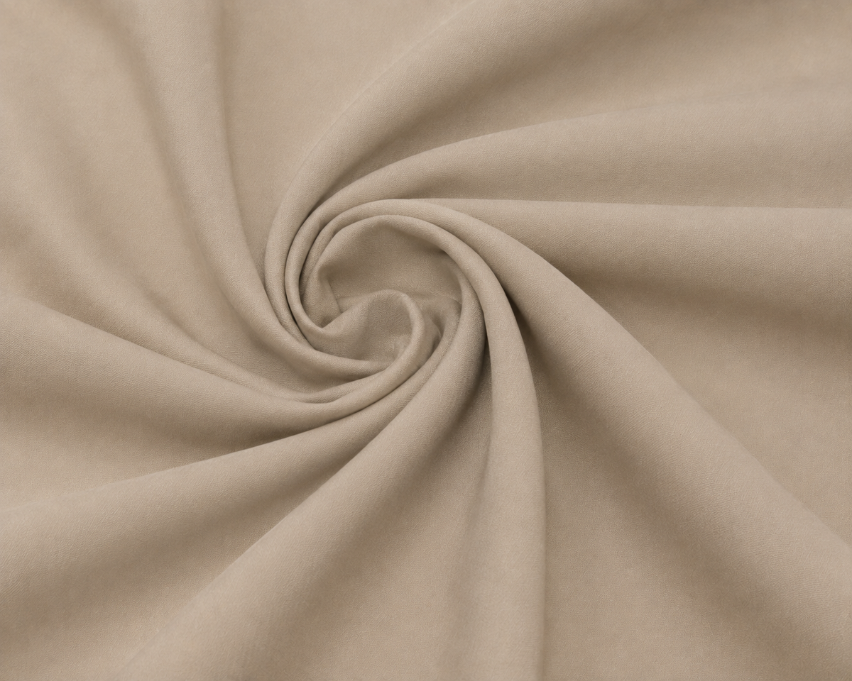 AW Classic Blended Wash & Wear fabric in Almond Beige Close Up