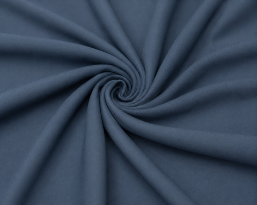AW Classic Blended Wash & Wear fabric in Slate Blue, Close Up Texture