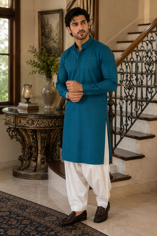 AW Classic Cotton kurta Matching