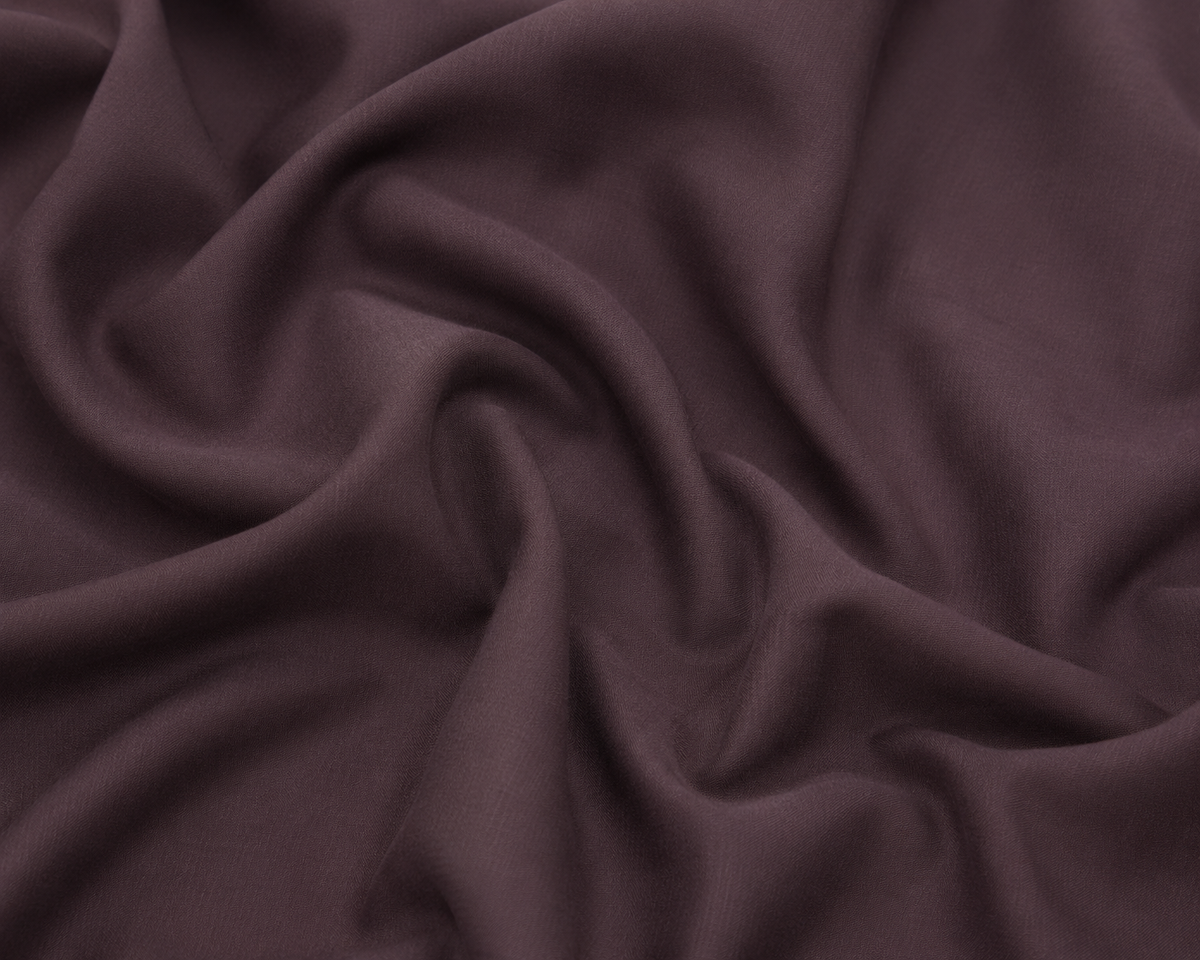 AW Prestige Blended winter wash & wear fabric in Plum Brown Color Premium Quality Draped