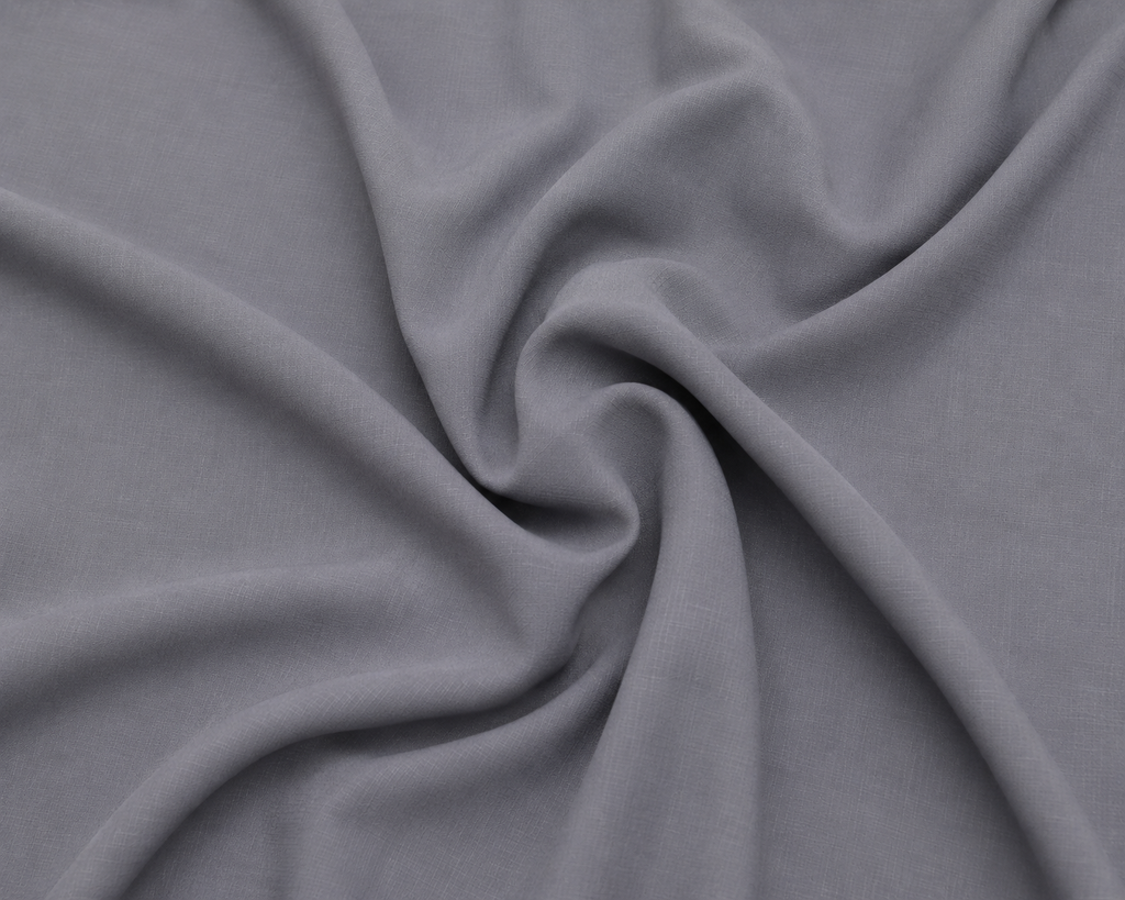 AW Prestige Blended winter wash & wear fabric in Cool Gray Color Premium Quality Draped